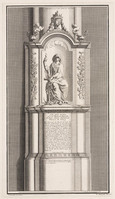 KG 14731
          <br/>
          Monument; glorie op Anna Marie Martinozzi
          <br/>
          <em>Girardon, François (1628-1715)</em>